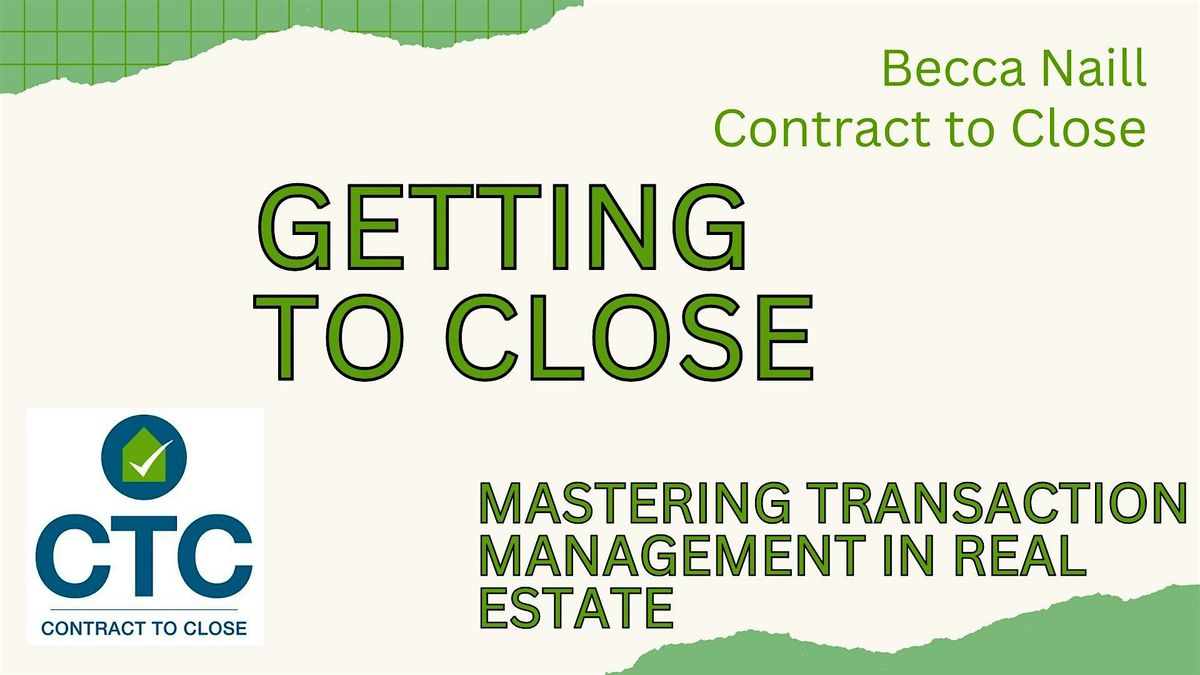 Mastering Transaction Management in Real Estate