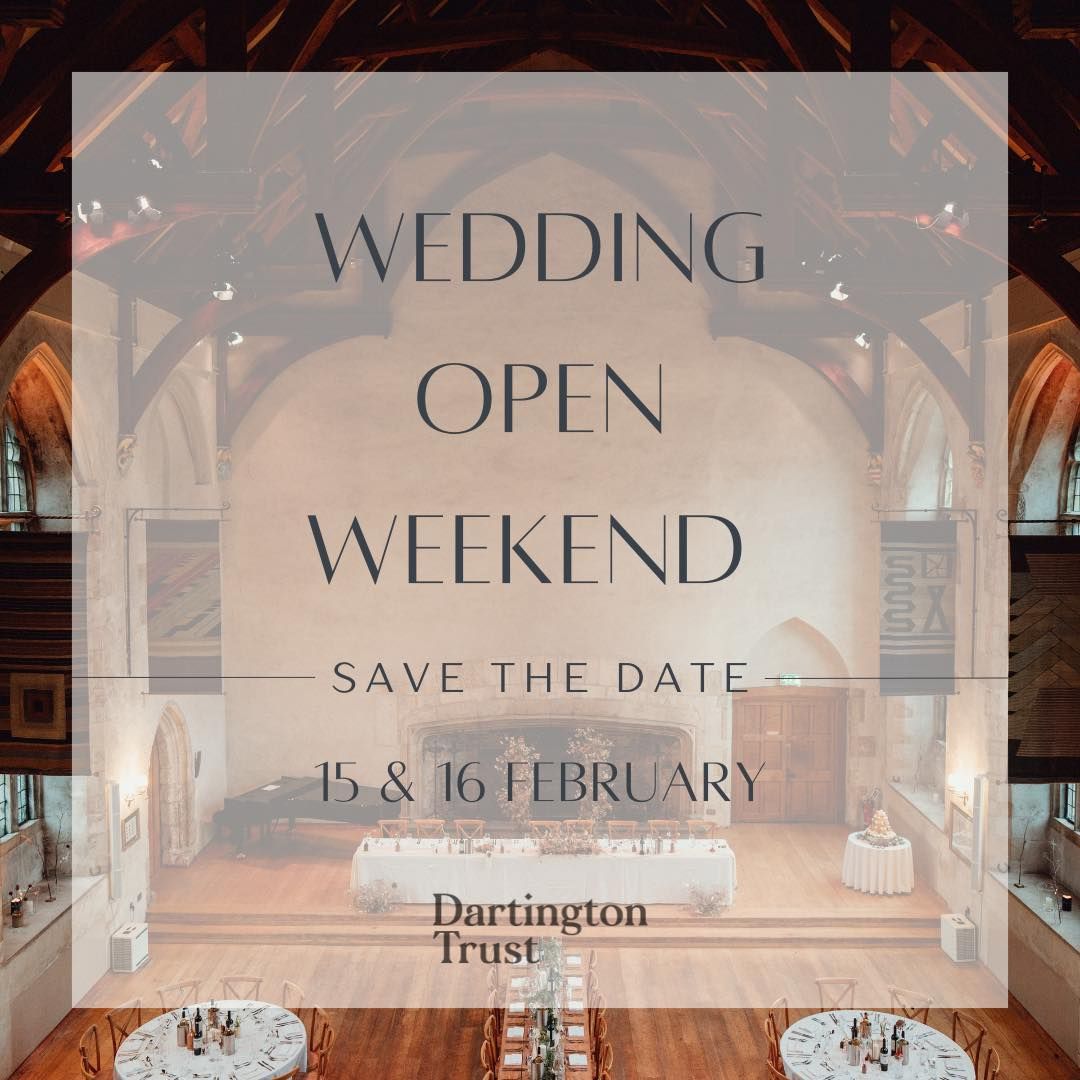 Dartington Hall's Wedding Open Weekend