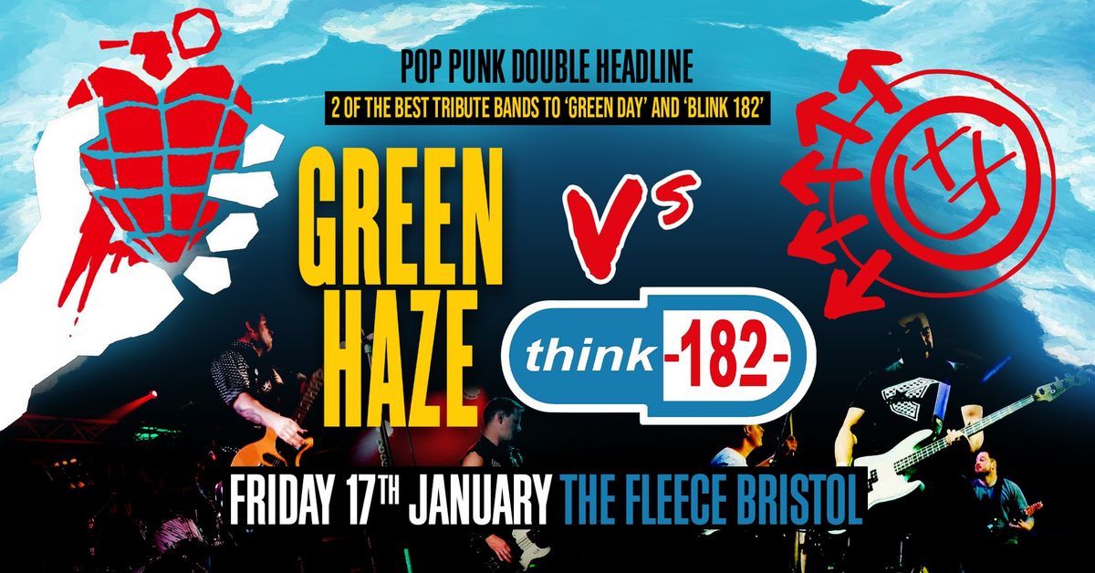 Green Haze - A Tribute To Green Day + Think 182 at The Fleece, Bristol 17\/01\/25