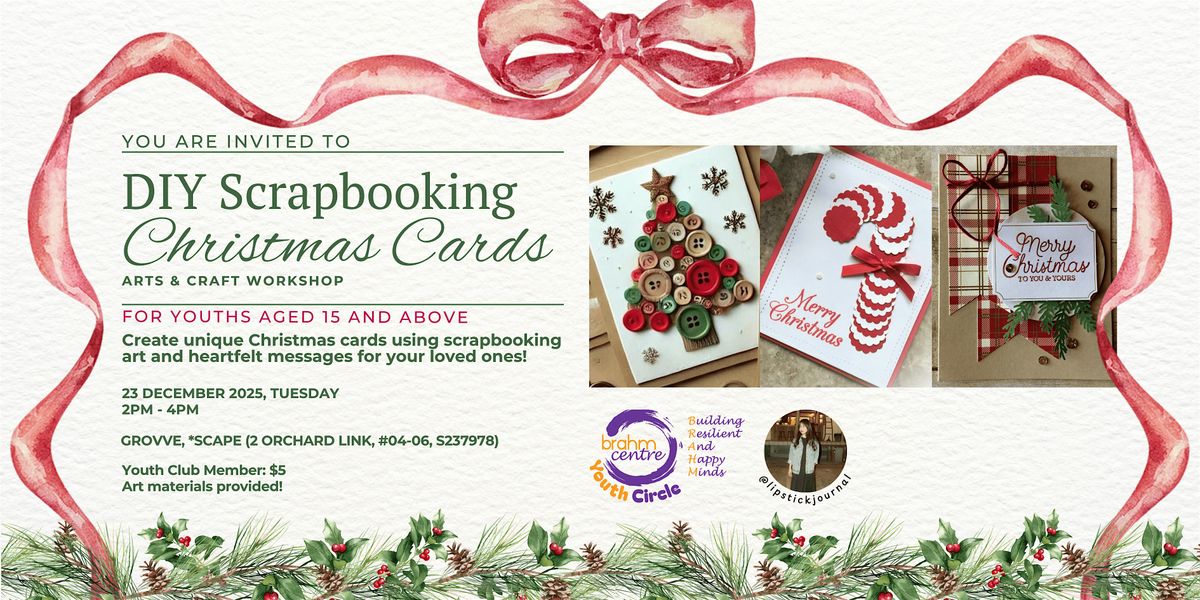 DIY Scrapbooking Christmas Cards (15-25 Yr Olds)