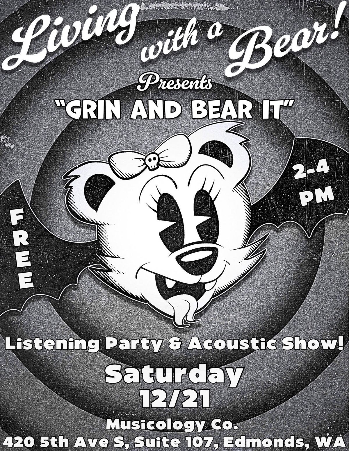 "Grin and Bear It" Record Release @ Musicology Co.