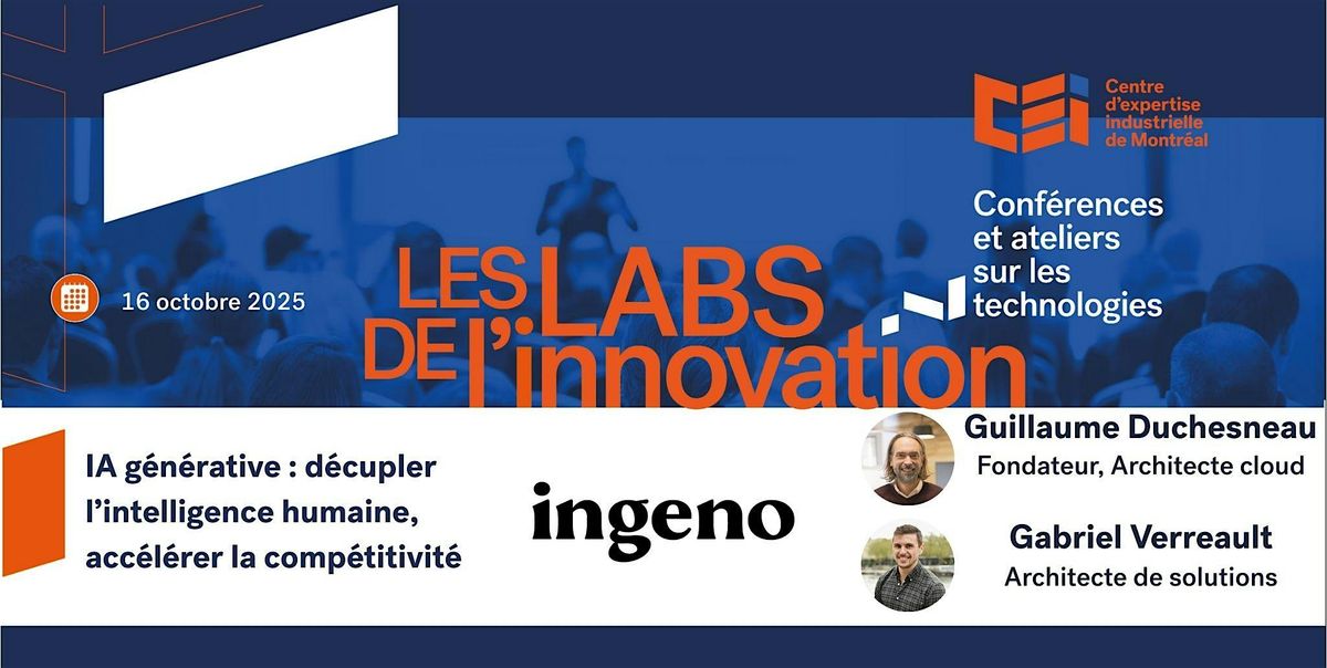 Lab de l'innovation - Ingeno