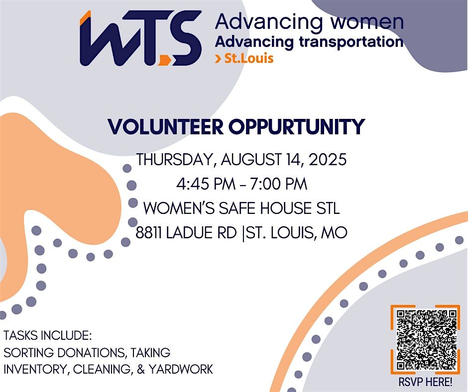 WTS St. Louis: Volunteer at the Women's Safe House