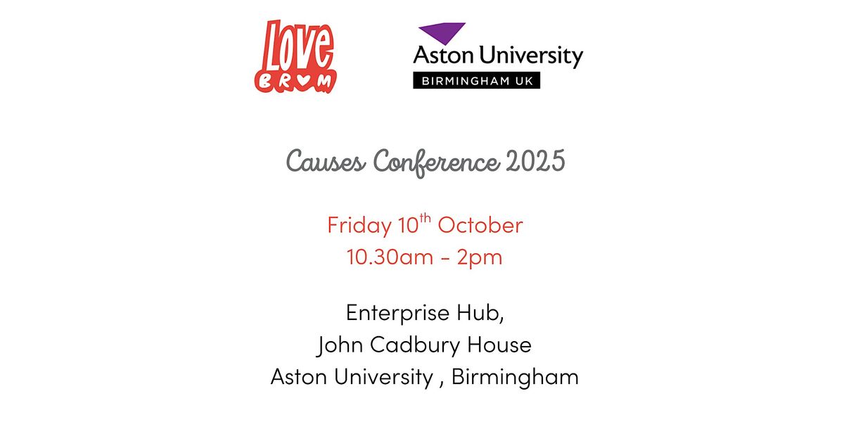 LoveBrum Causes Conference 2025