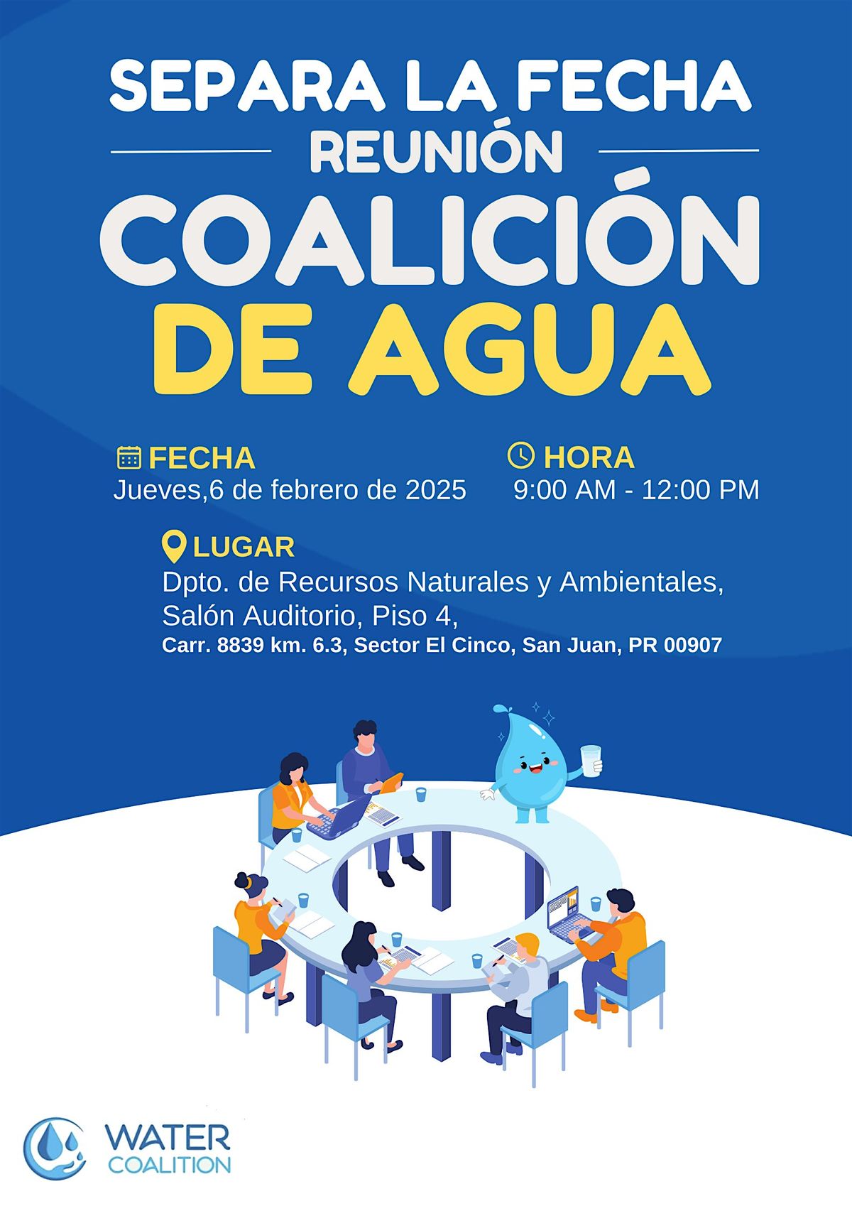 Reuni\u00f3n de la Coalici\u00f3n de Agua 2025