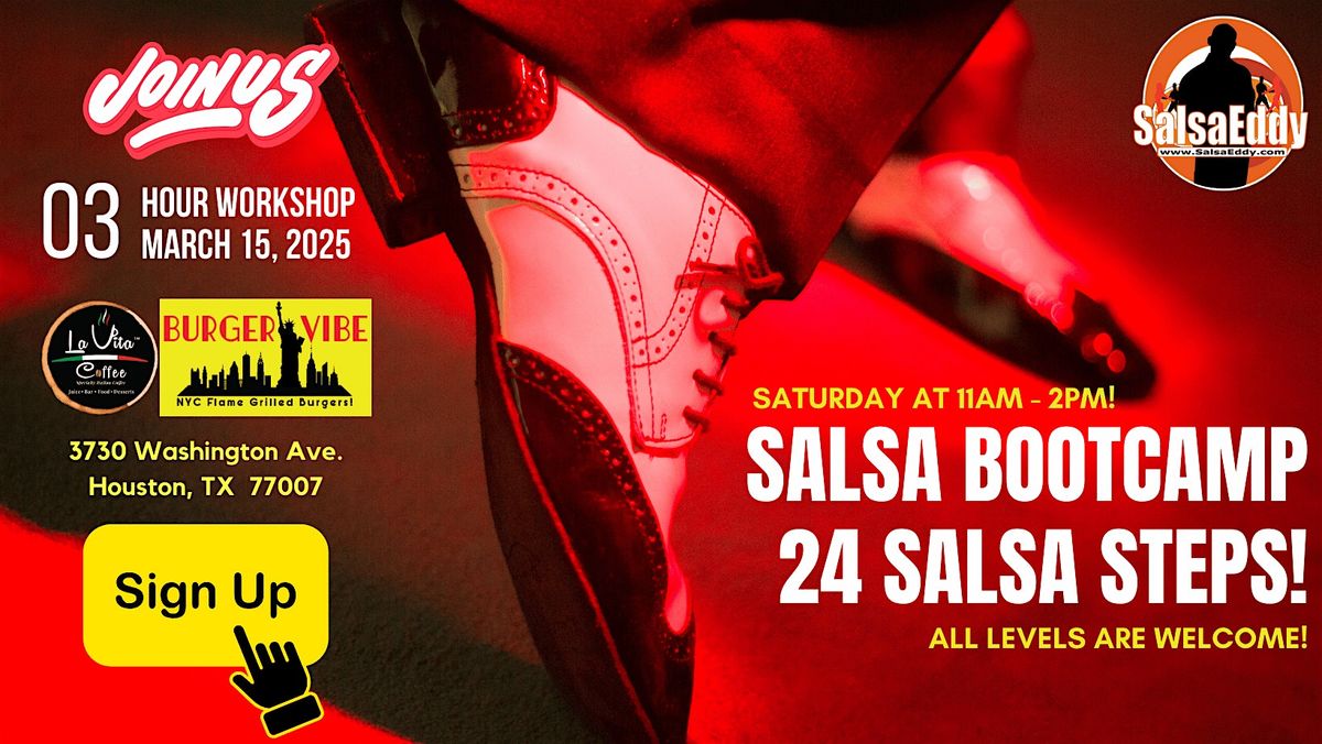 Salsa Mastery Bootcamp: Elevate Your Dance Skills with 24 Steps!