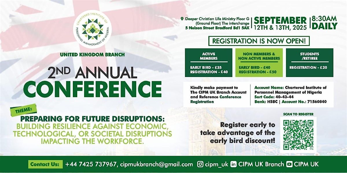 CIPM UK 2nd Annual Conference