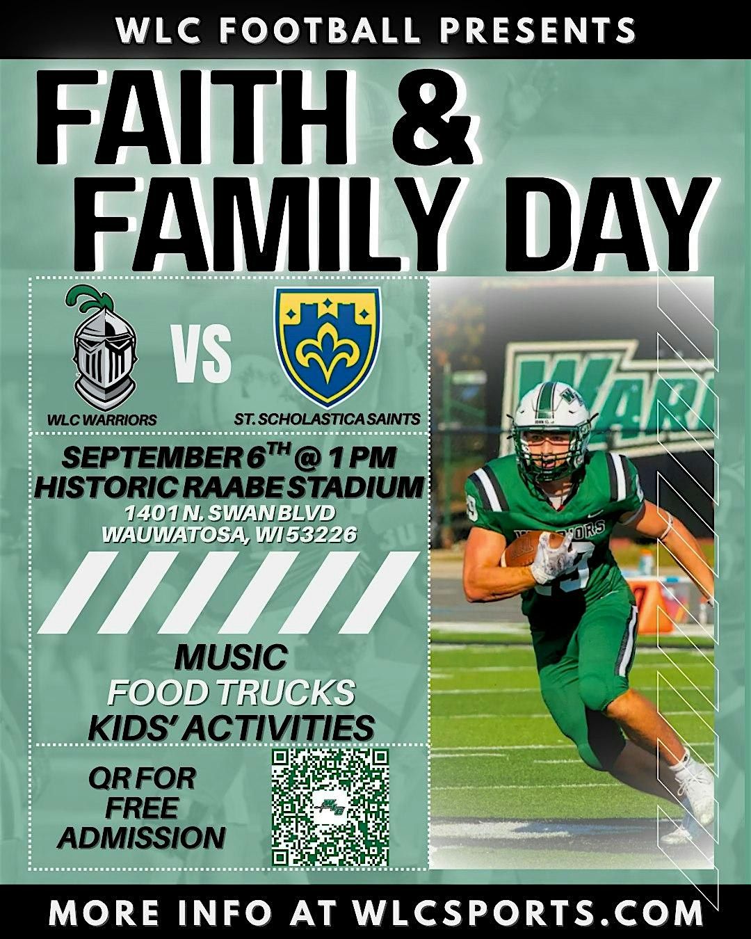 Wisconsin Lutheran College Football Faith & Family Day