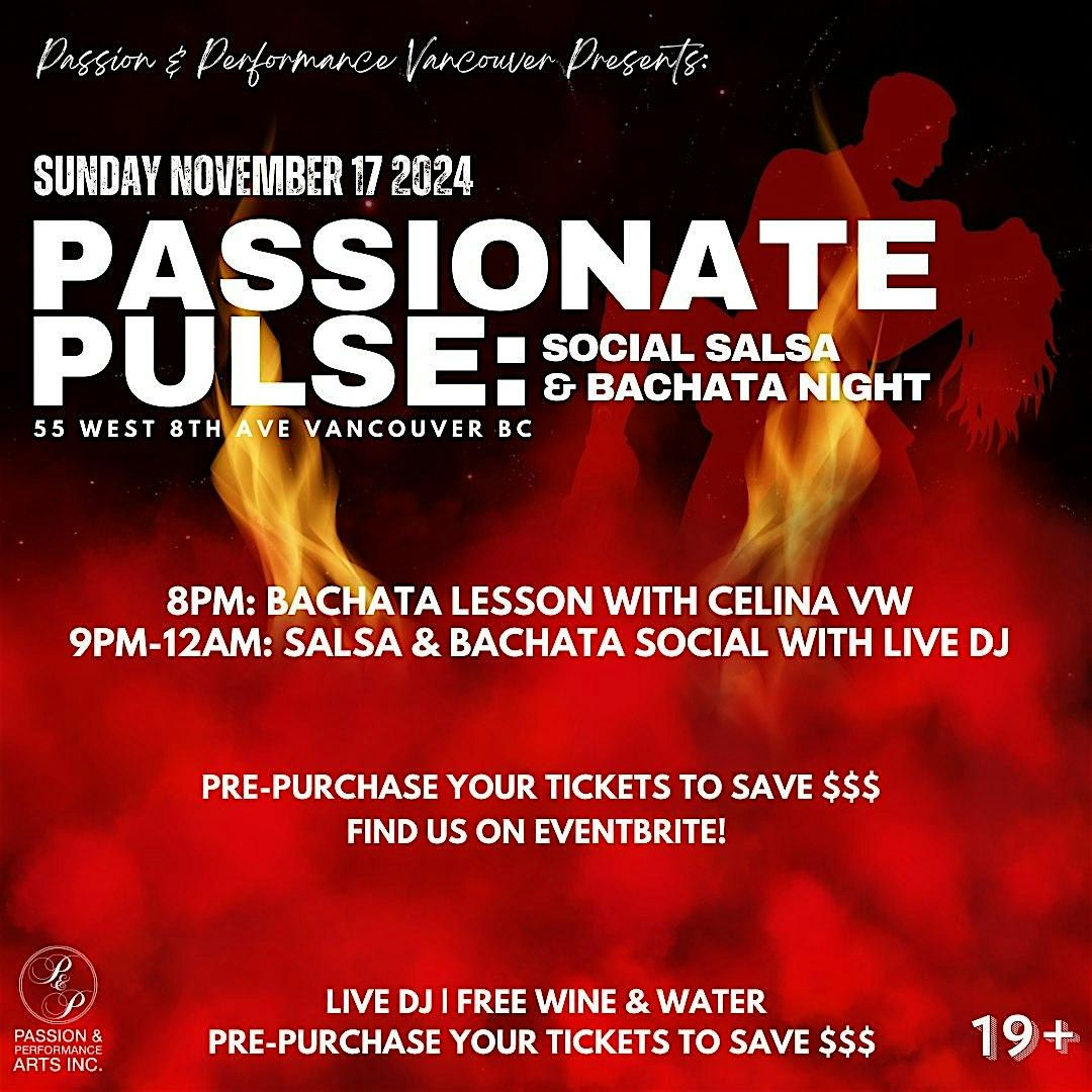 Passionate Pulse: Social Salsa & Bachata Night!