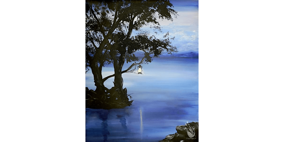 Lakeside Lantern - Paint and Sip in Houston | Classpop!\u2122