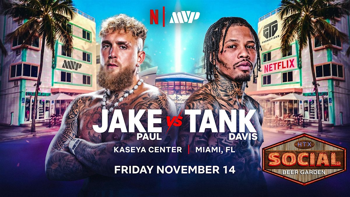 Boxing: Jake Paul vs Tank Davis