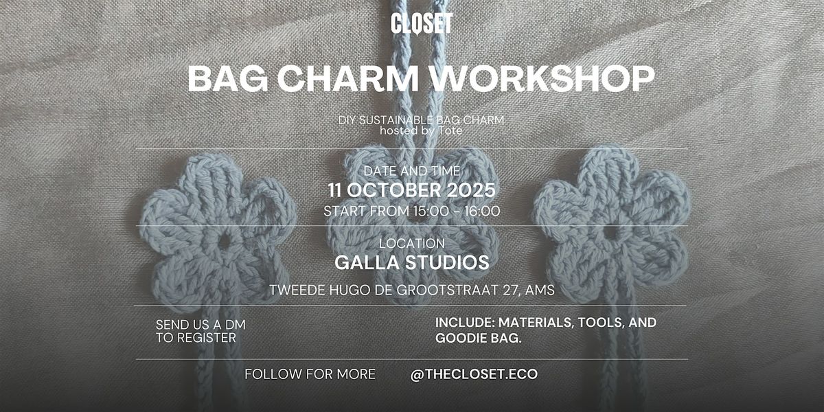 DIY Bag Charm Workshop