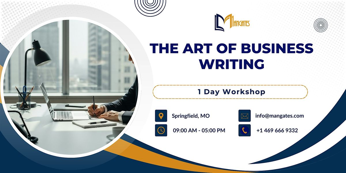 The Art of Business Writing: 1 Day Workshop in Springfield, MO