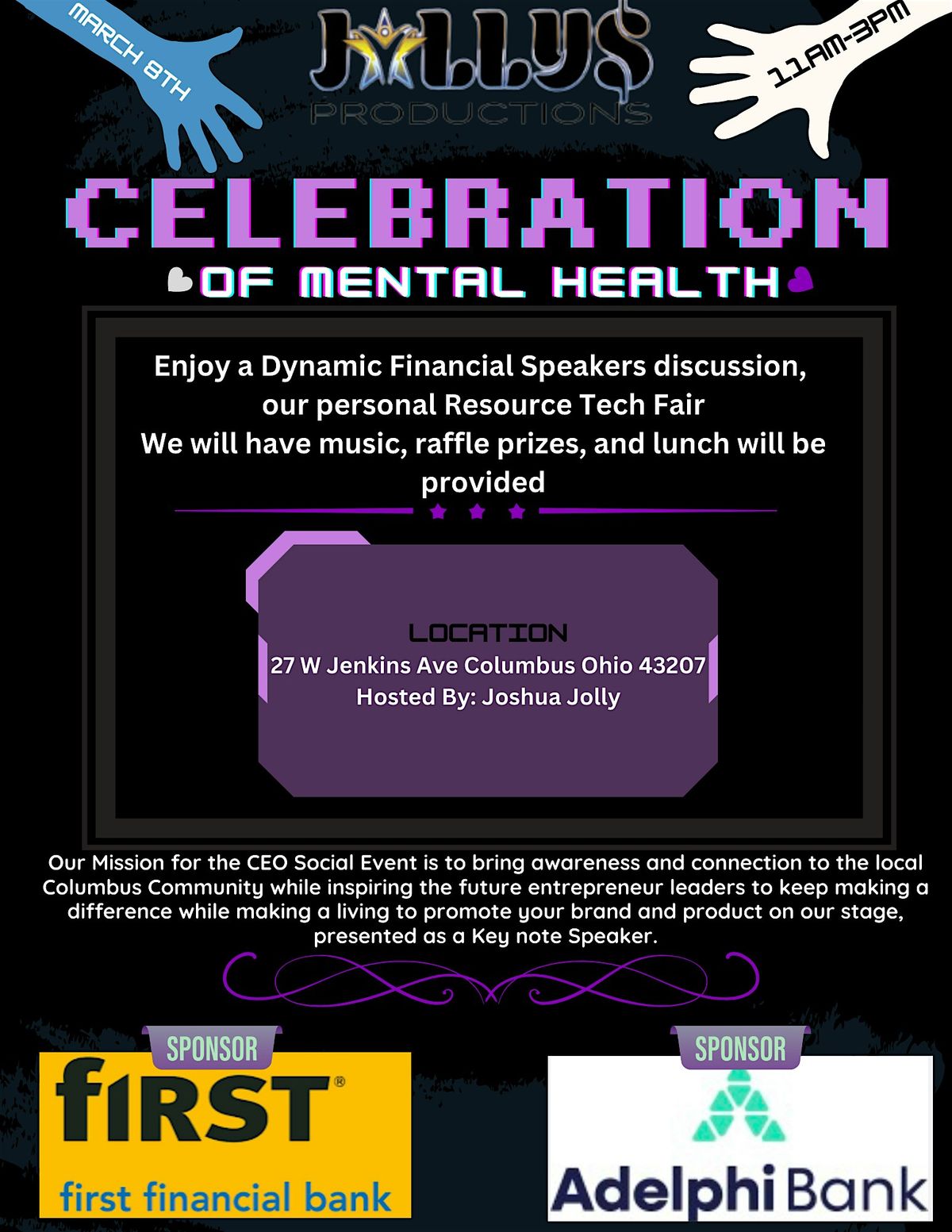 CEO Social Celebration of Life of Mental Health