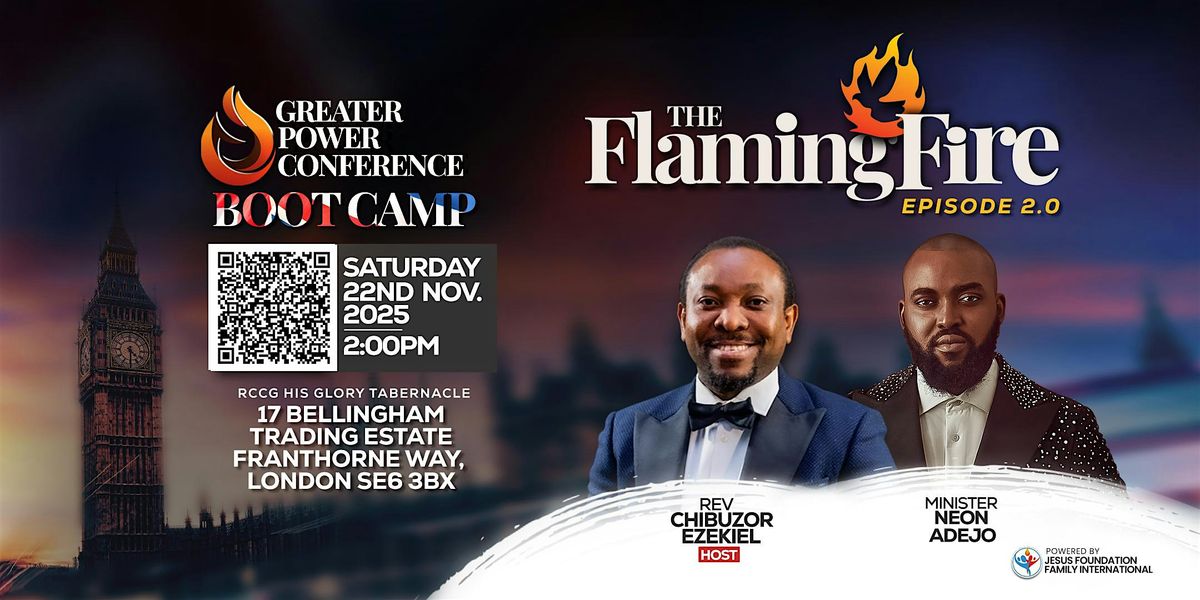 GREATER POWER CONFERENCE BOOT CAMP