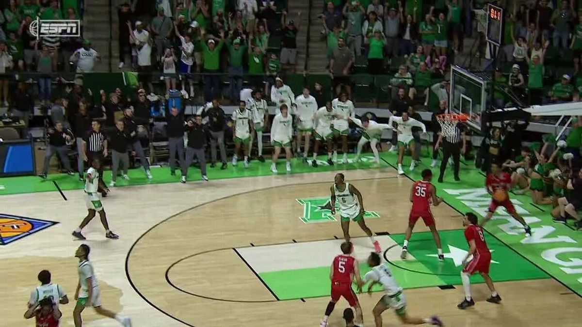 Central Arkansas Bears at North Texas Mean Green Mens Basketball