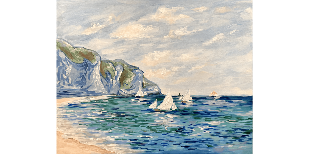 Sailing with Monet - Paint and Sip in Boston | Classpop!\u2122