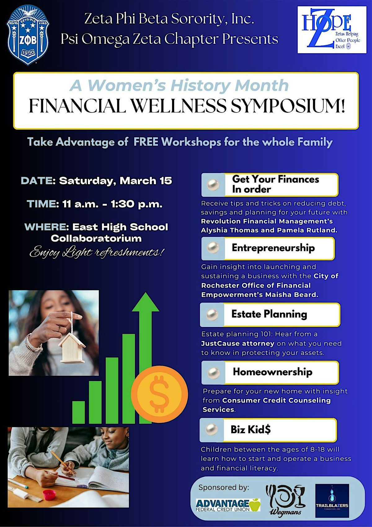 A Women's History Month Financial Wellness Symposium