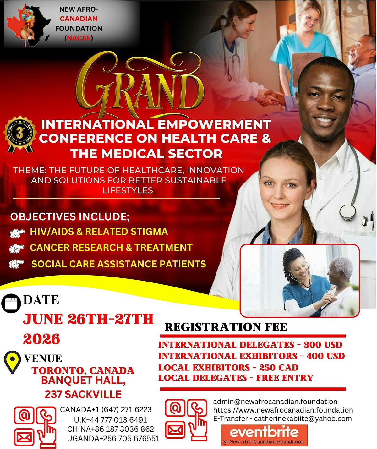 INTERNATIONAL EMPOWERMENT CONFERENCE ON HEALTHCARE AND THE MEDICAL SECTOR