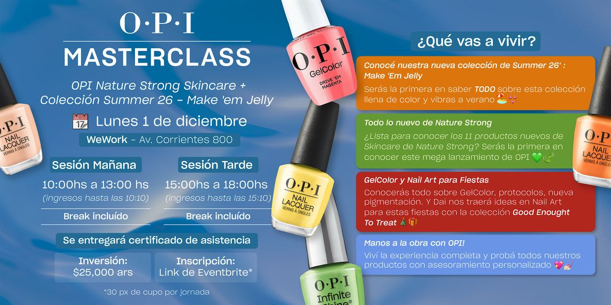 OPI MASTERCLASS Ma\u00f1ana