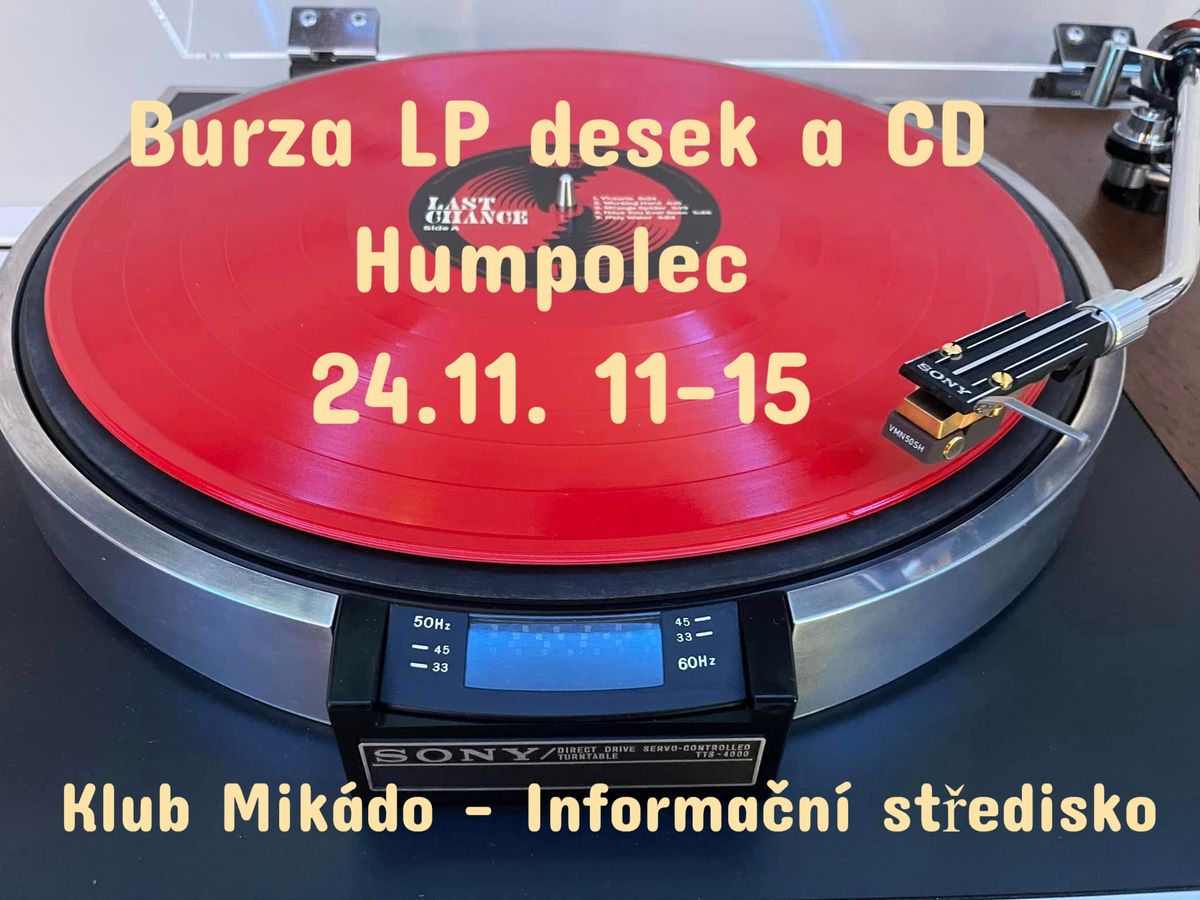 Burza LP a CD Humpolec klub Mik\u00e1do