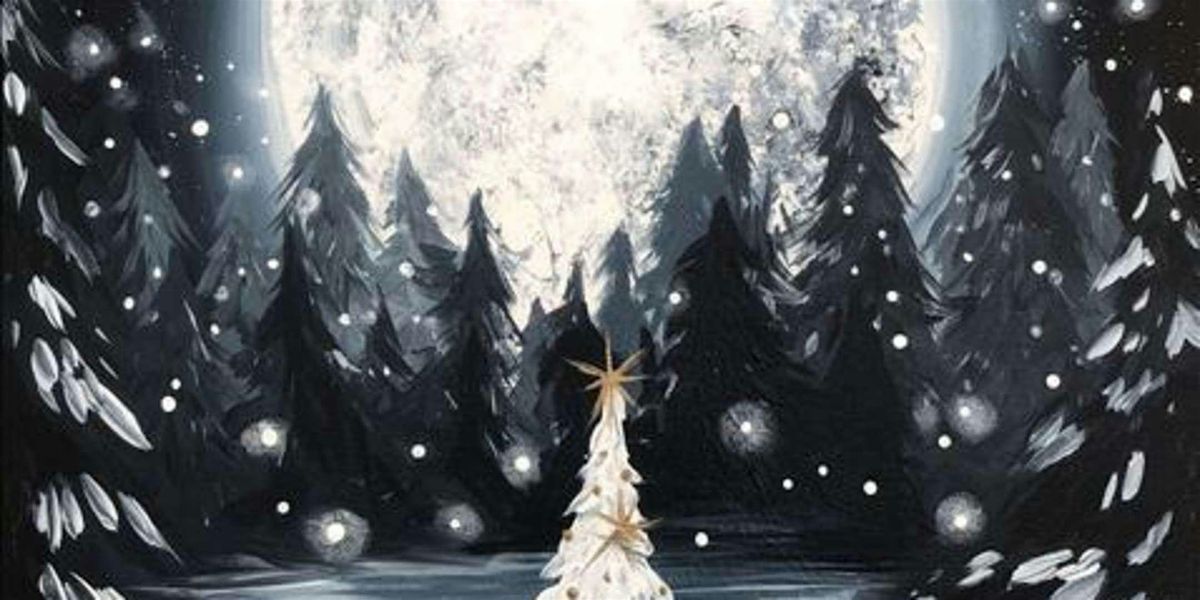 Magical Christmas Wilderness - Paint and Sip by Classpop!\u2122