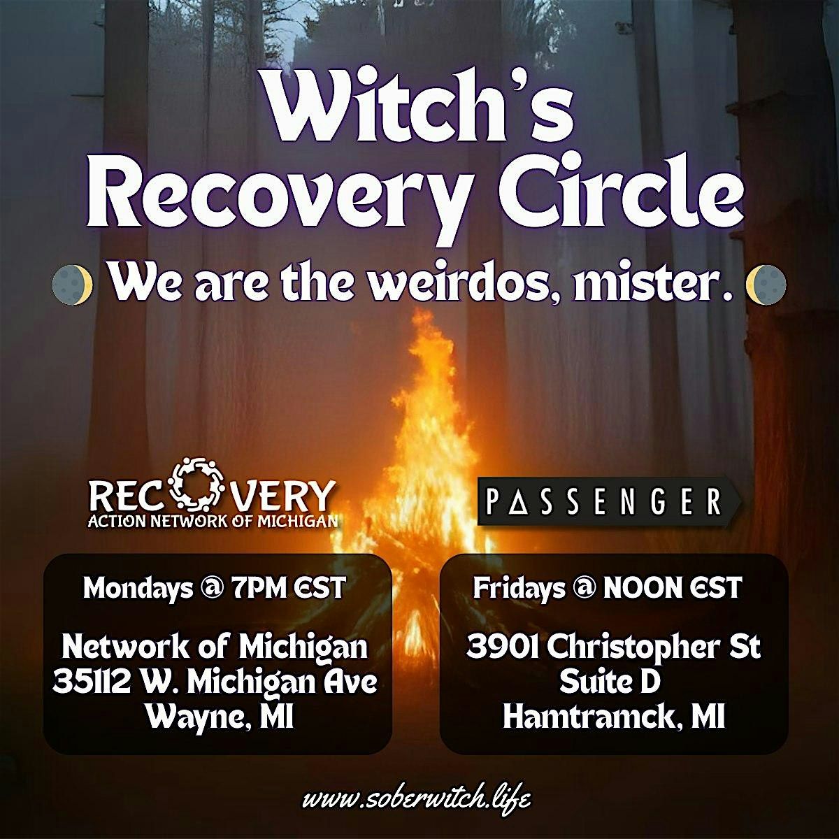 Witch's Recovery Circle (Bi-Weekly)