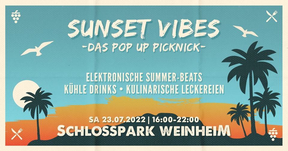 Sunset Vibes Weinheim Das Pop Up Picknick (Saturday Edition