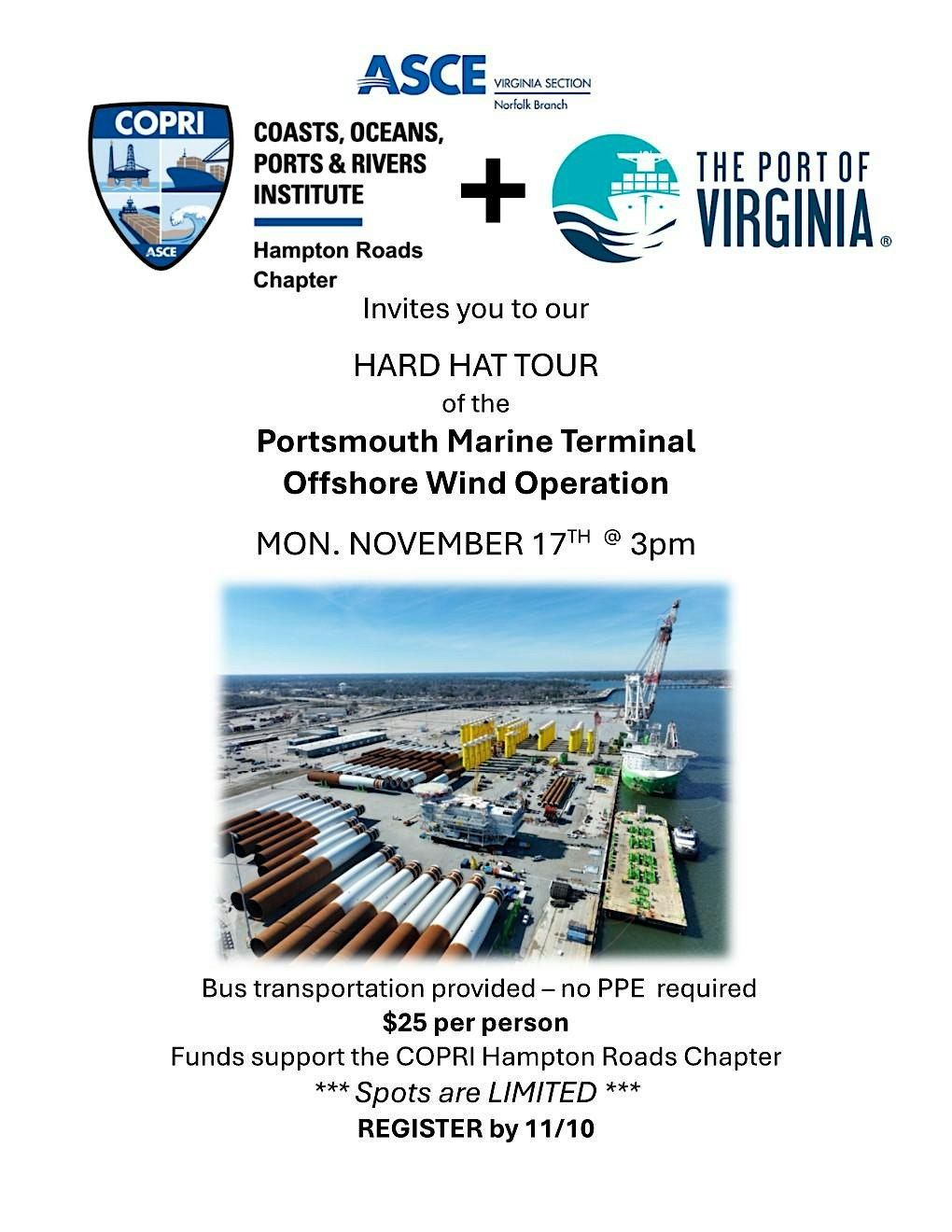 Portsmouth Marine Terminal Offshore Wind Operation