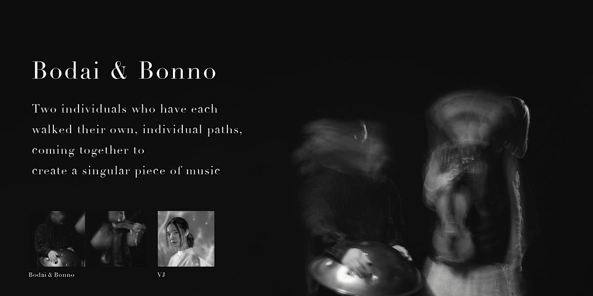 Bodai & Bonno \/ Violin & Handpan Soundscape: A Live Music and VJ Experienc