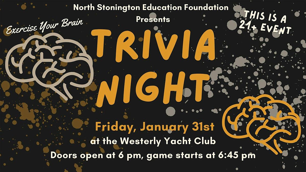 NSEF Trivia Night at the Westerly Yacht Club