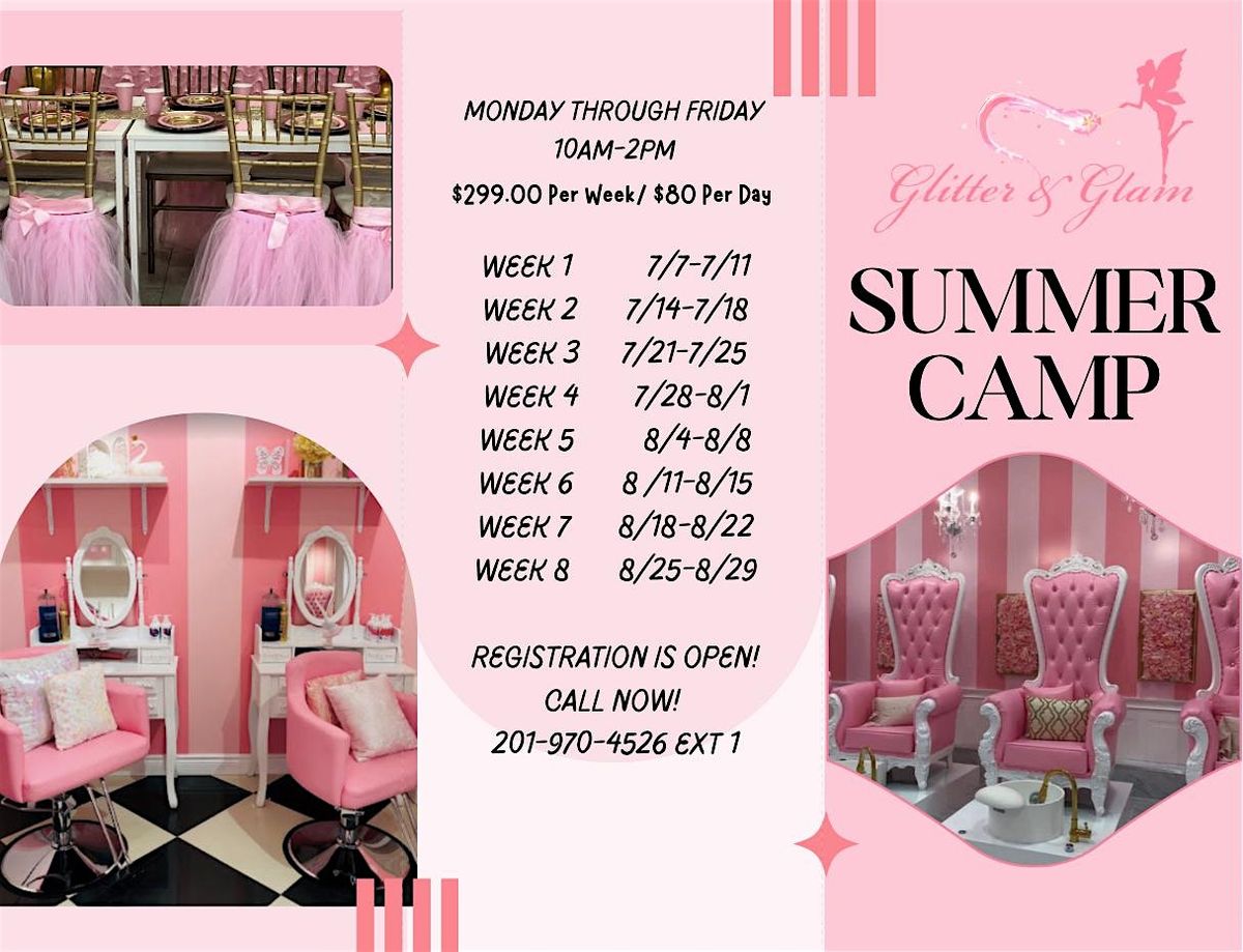 Glitter & Glam Paramus Summer Camp Daily!