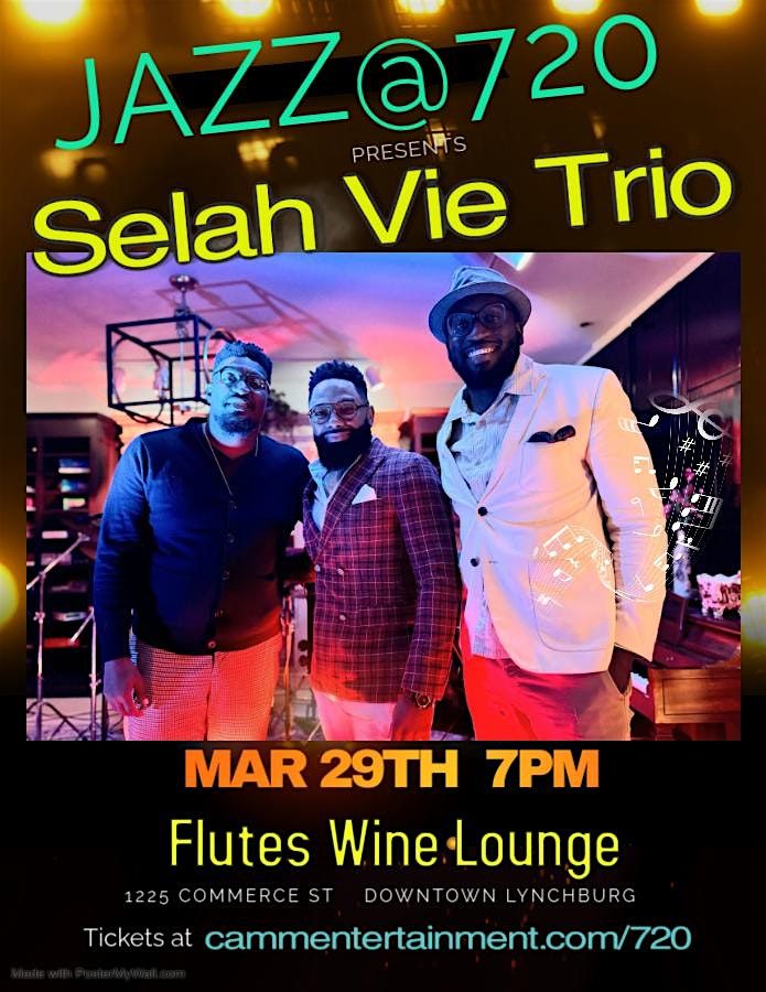 Jazz@720 presents Selah Vie Trio