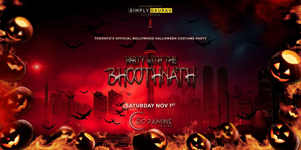 PARTY WITH THE BHOOTHNATH | Toronto's Bollywood Halloween Costume Party