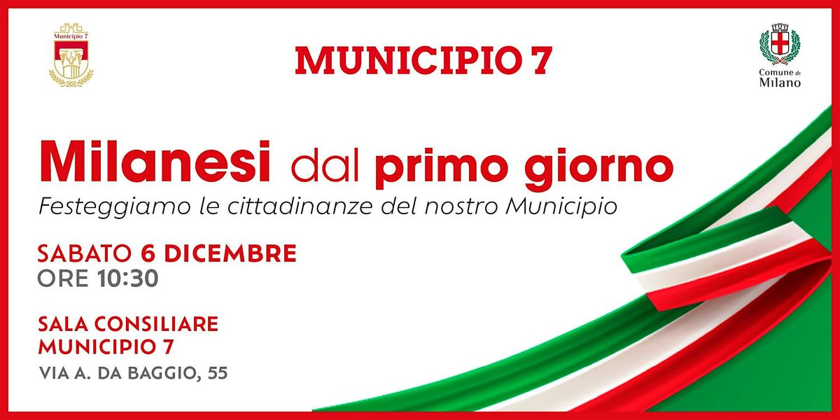 Milanesi dal primo giorno - Municipio 7