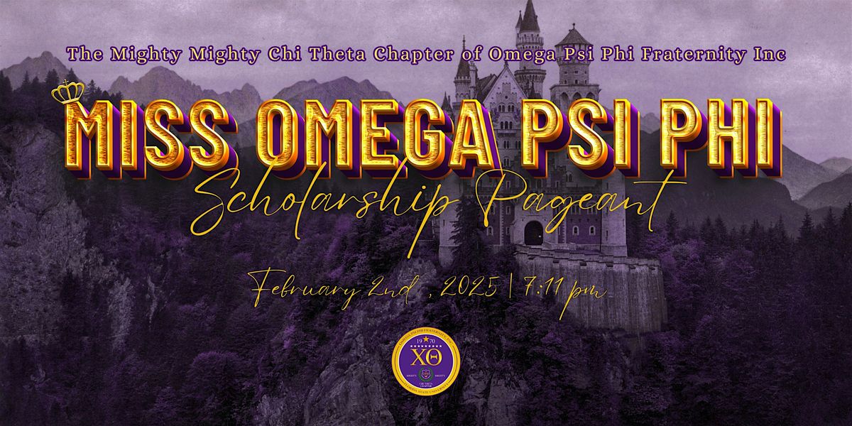 Miss Omega Psi Phi Scholarship Pageant