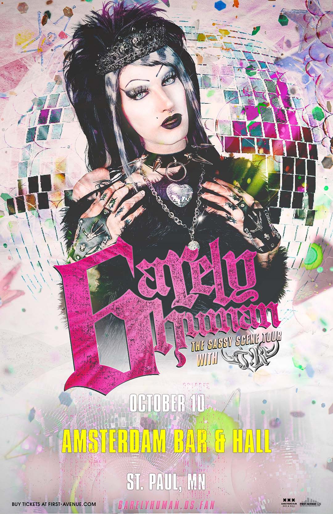 6arelyhuman at Wonder Ballroom