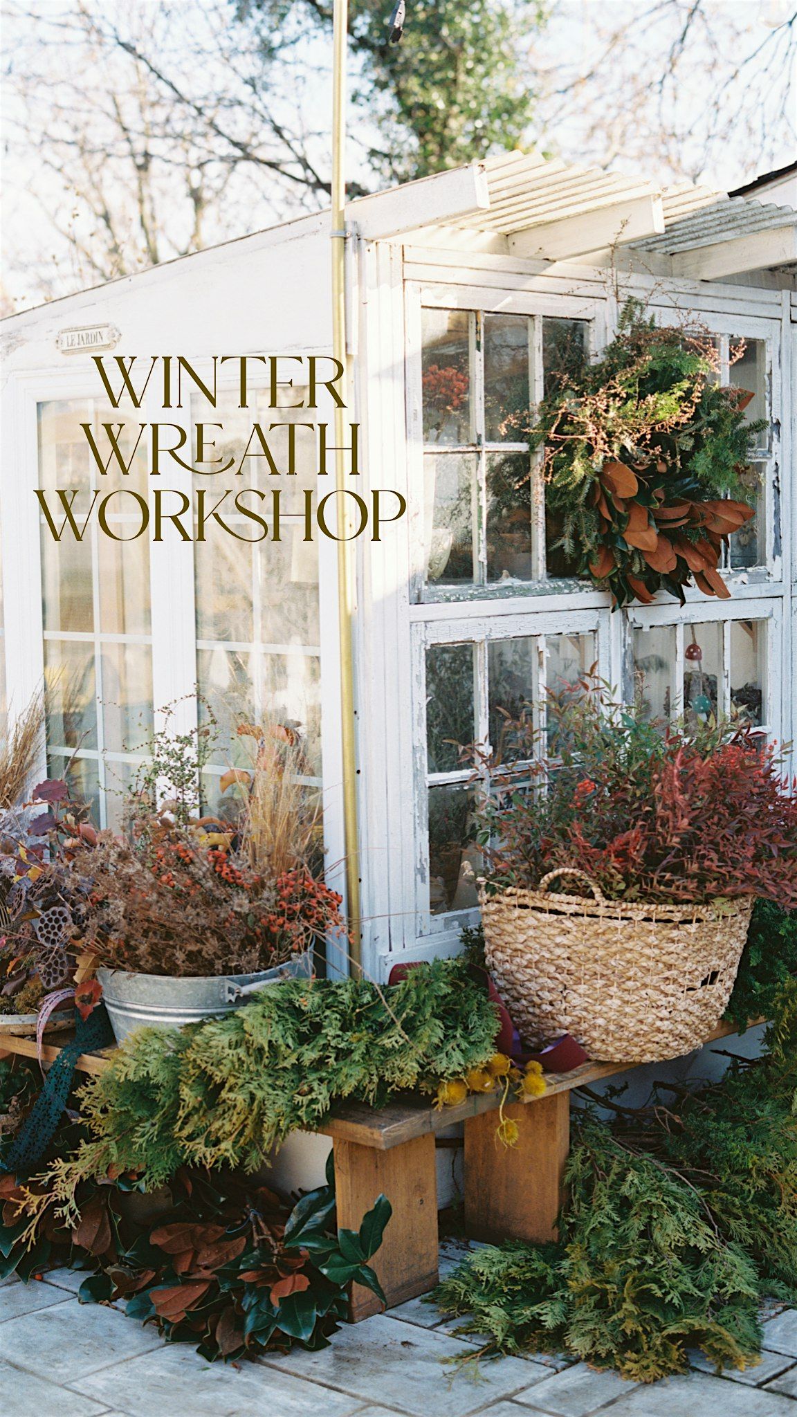 Winter Wreath Workshop 2024