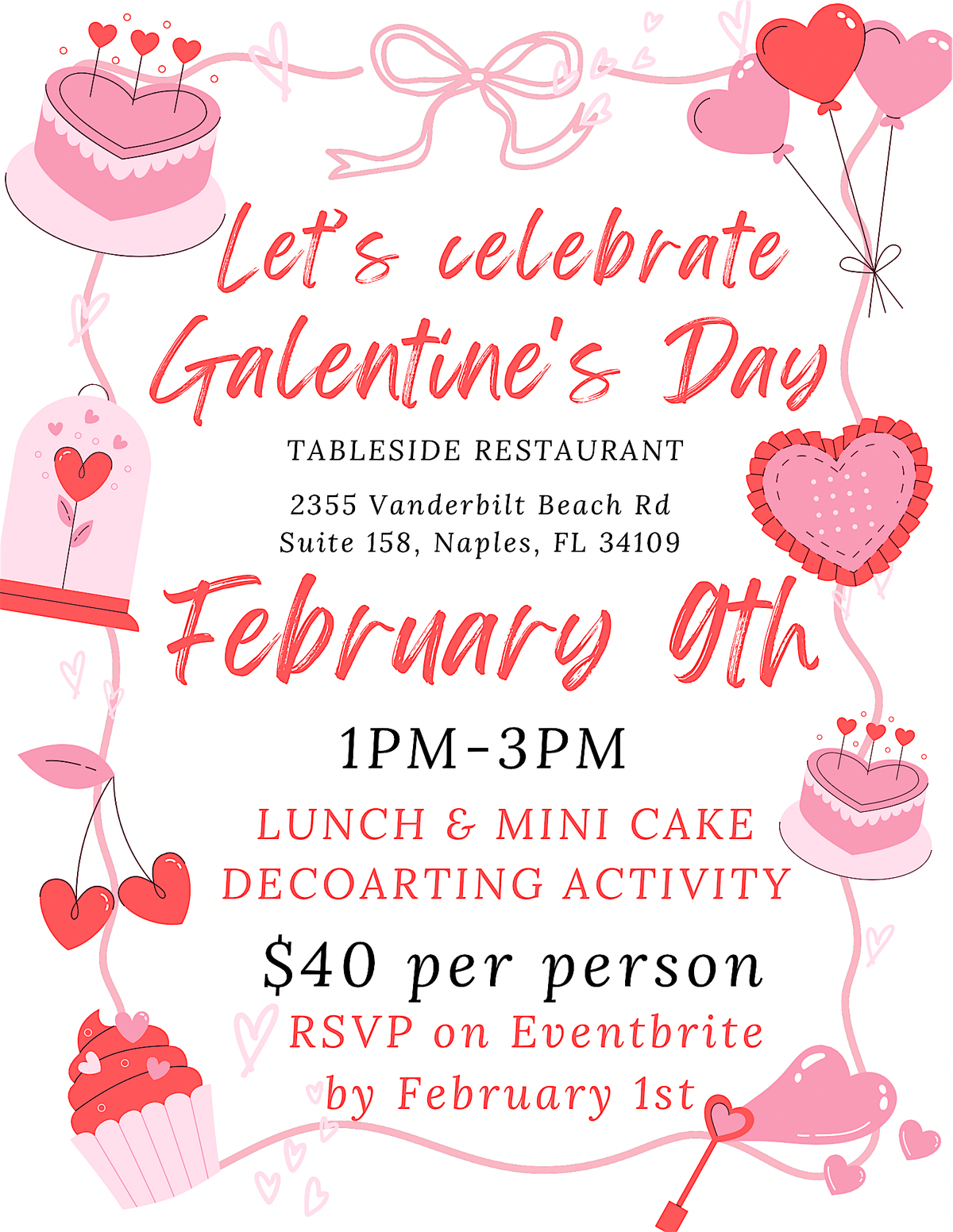 Galentines Day Event