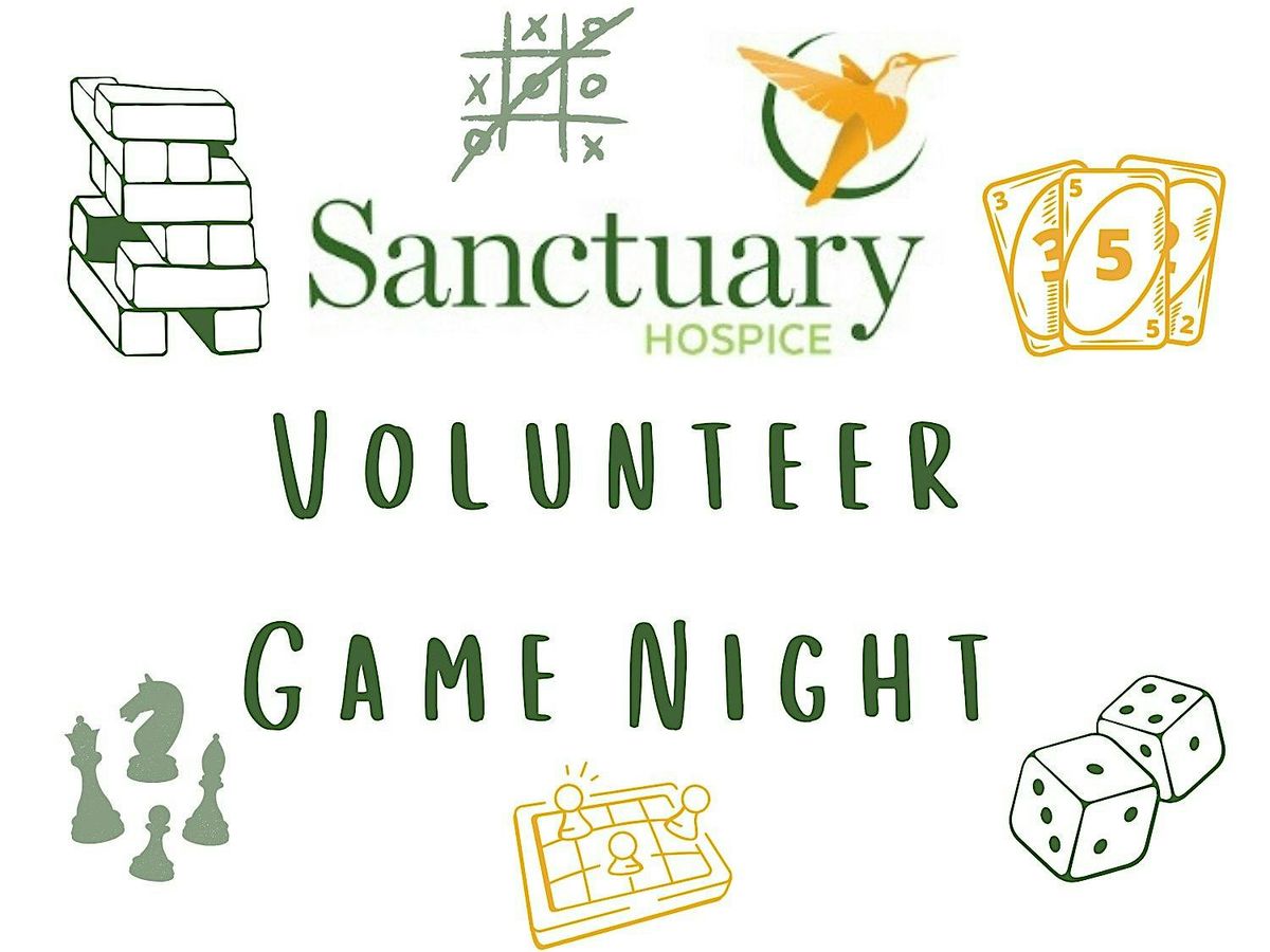 Sanctuary Hospice Volunteer Game Night