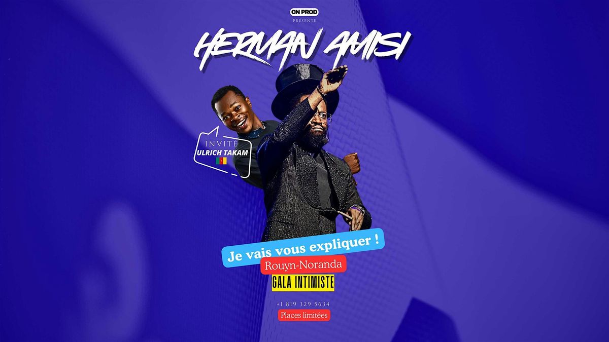 HERMAN AMISI en gala intimiste