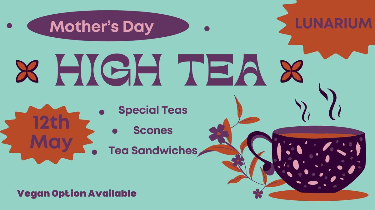 Mother's Day High Tea PM