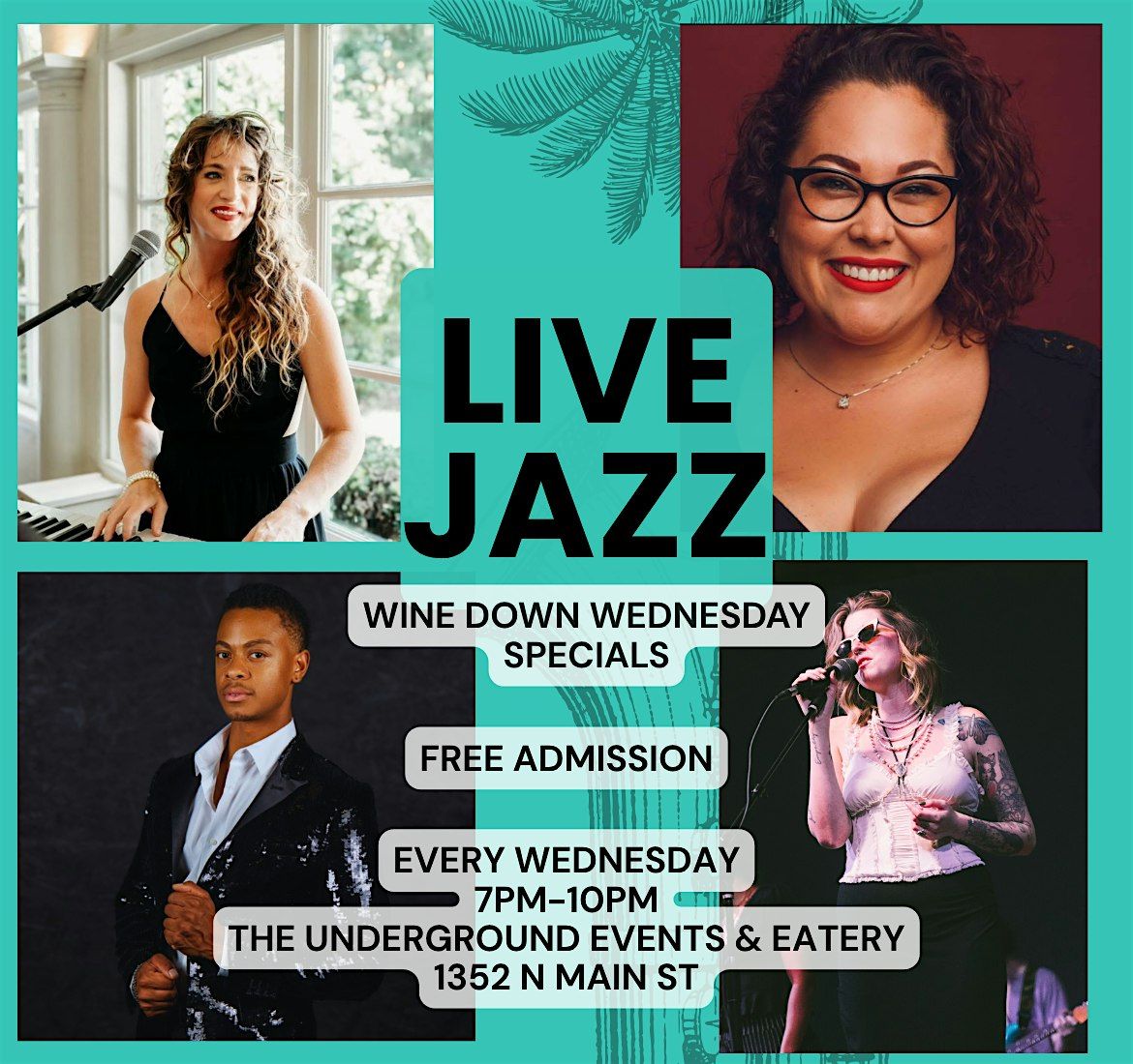 Live Jazz & Wine Down Wednesday!