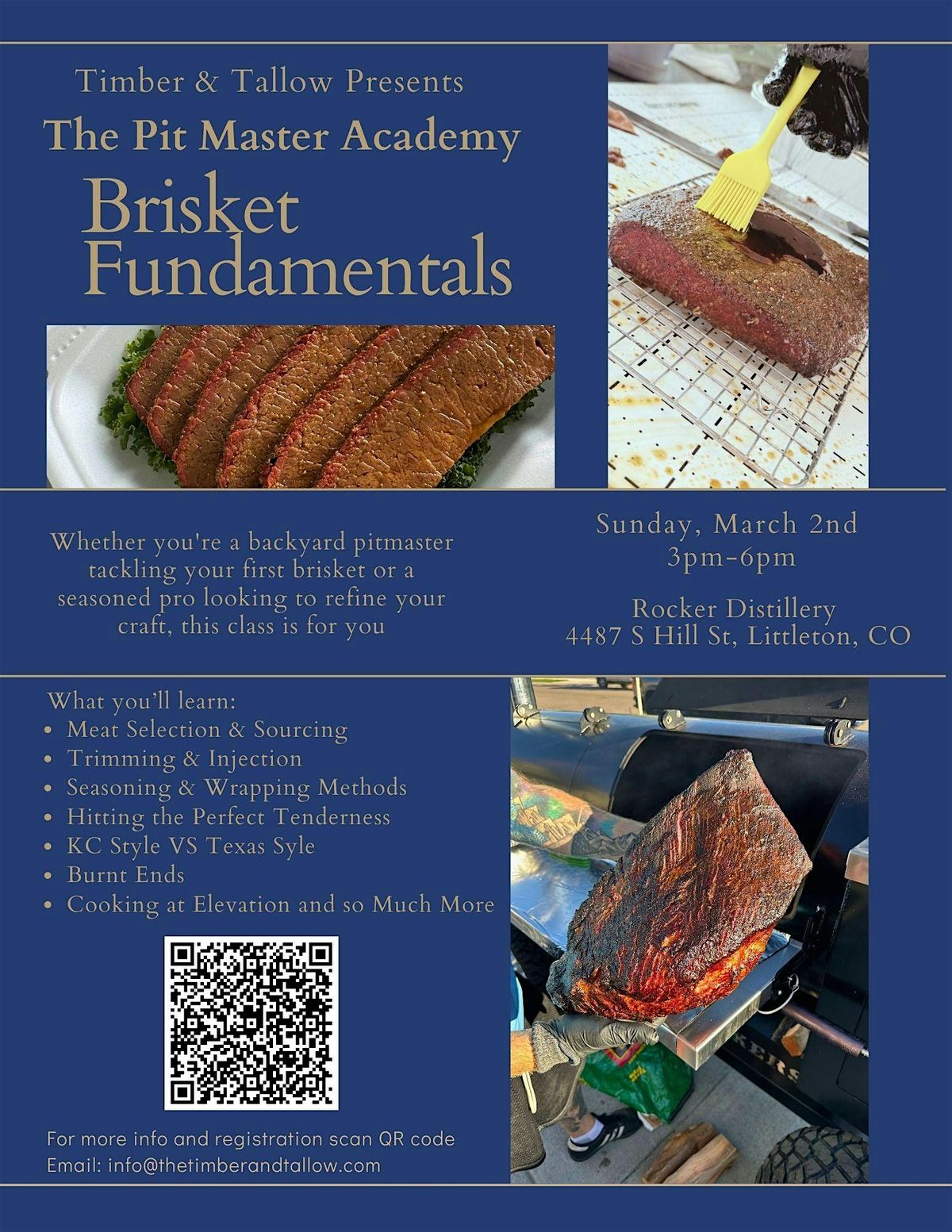 Timber and Tallow Presents: The Pit Master Academy Brisket Fundamentals