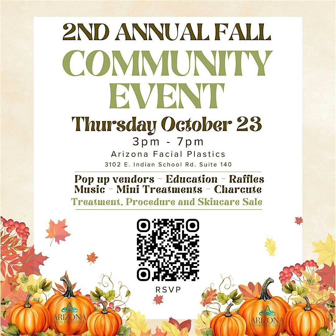 Second Annual         Fall Community Event