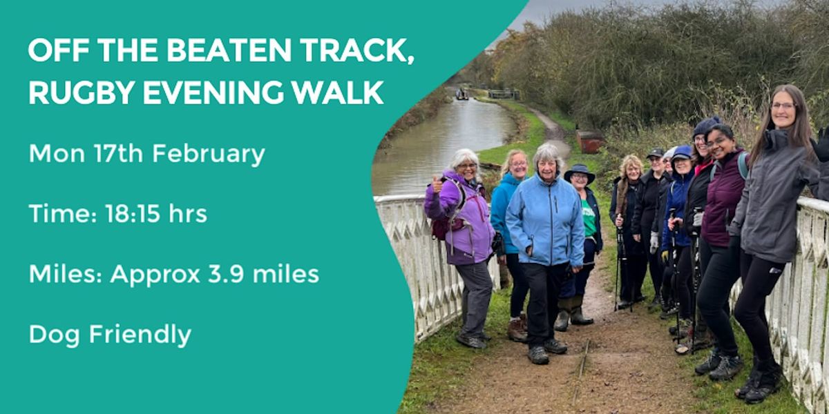 OFF THE BEATEN TRACK | 4 MILES | RUGBY, WARKS