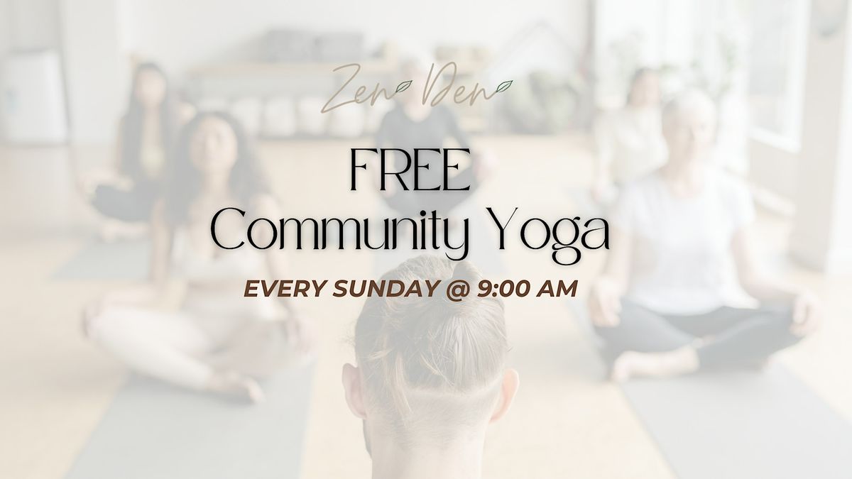 Free Community Yoga