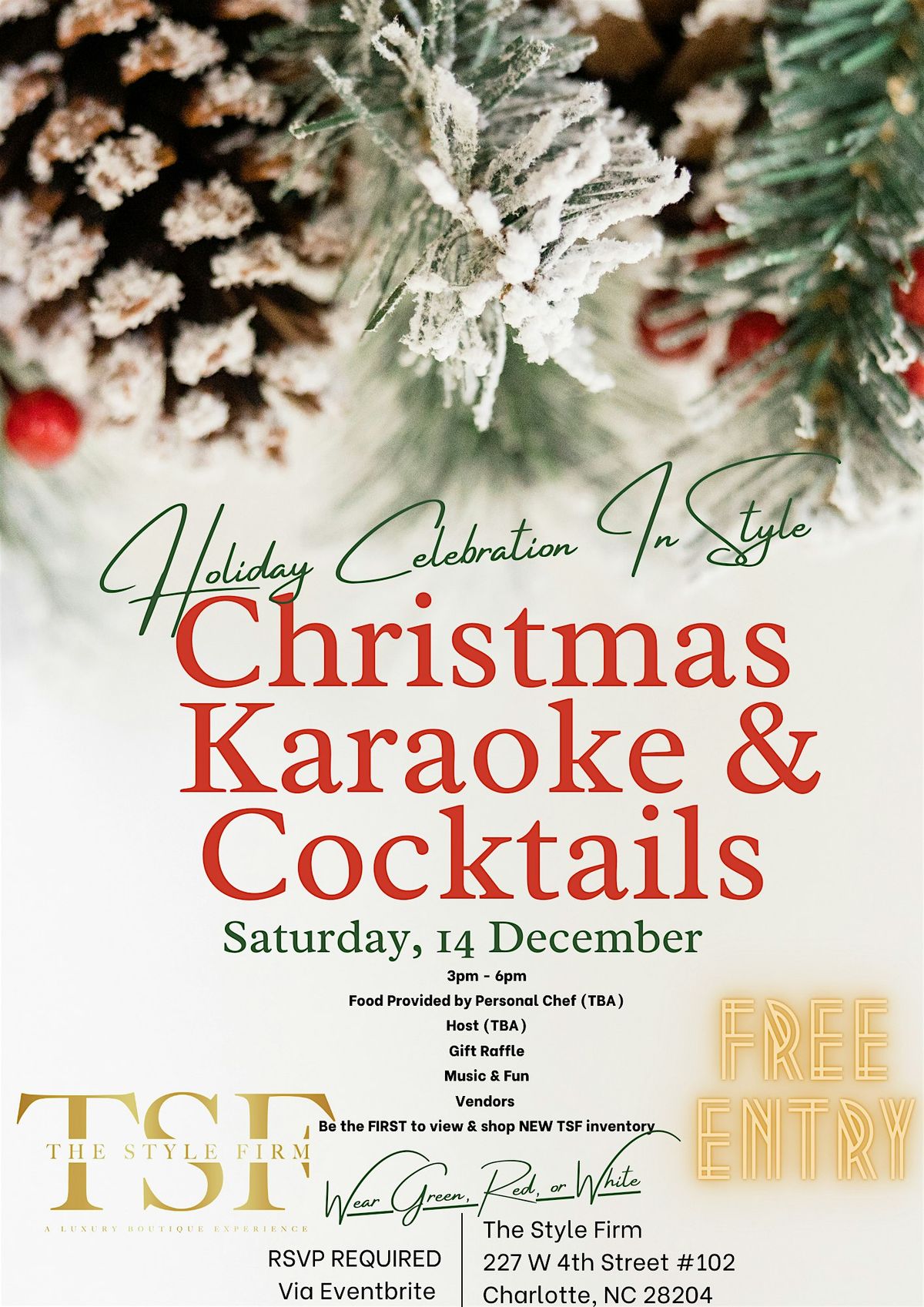 Holiday Celebration In Style: Christmas Karaoke & Cocktail