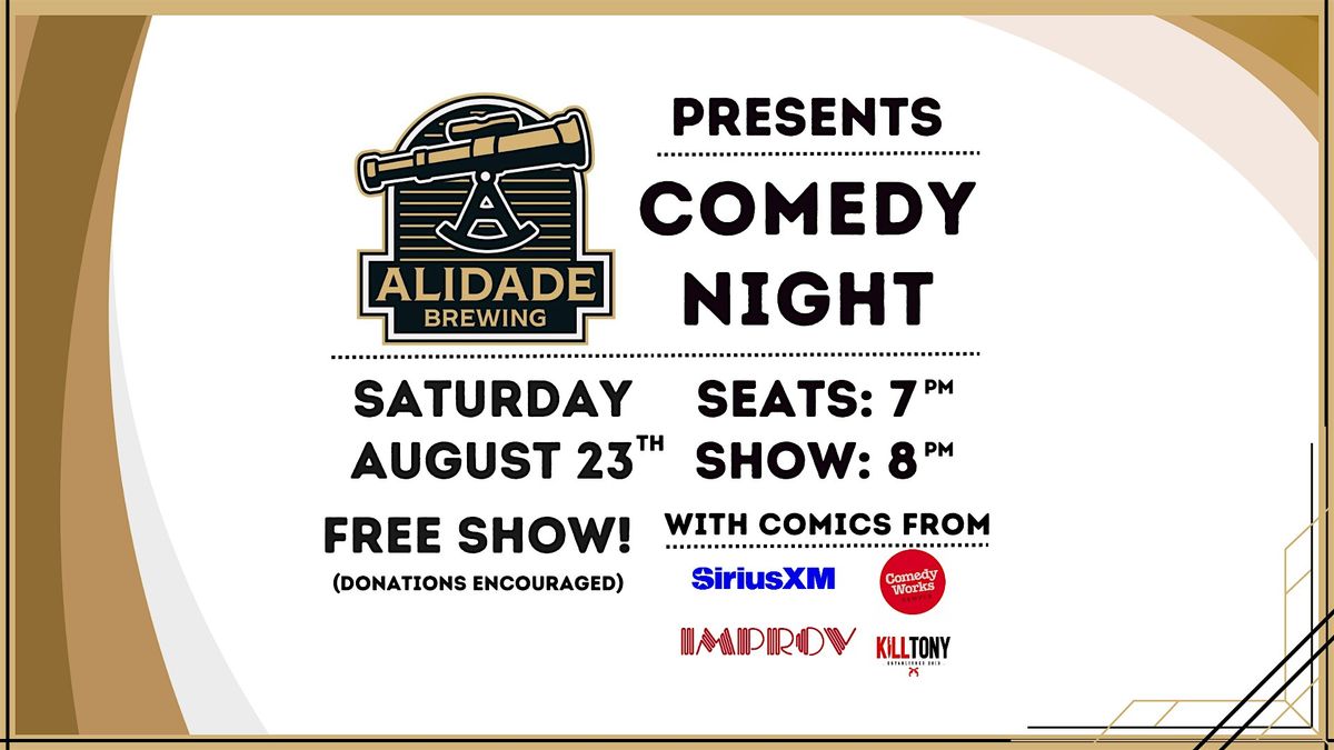 Free Comedy Night in Castle Rock at Alidade Brewing