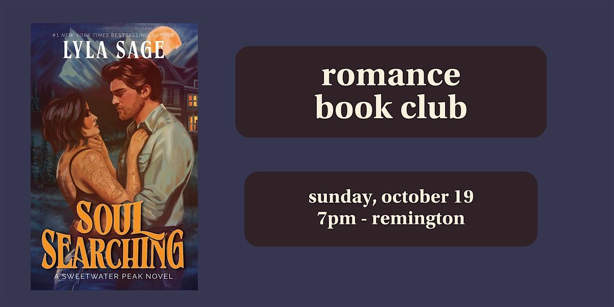 Romance Book Club: "Soul Searching" by Lyla Sage